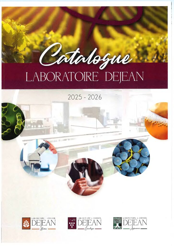 Catalogue laboratoire Dejean 2024-2025